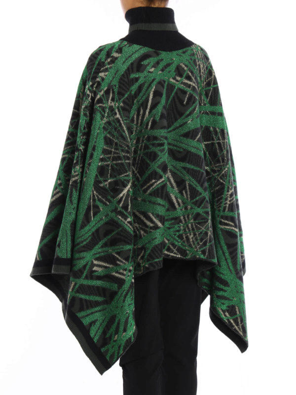 iKRIX M MISSONI: Capes & Ponchos - Patterned jersey poncho