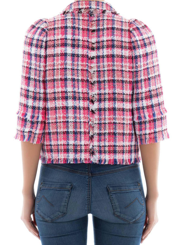 iKRIX m.s.g.m.: casual jackets - Fringed tweed jacket