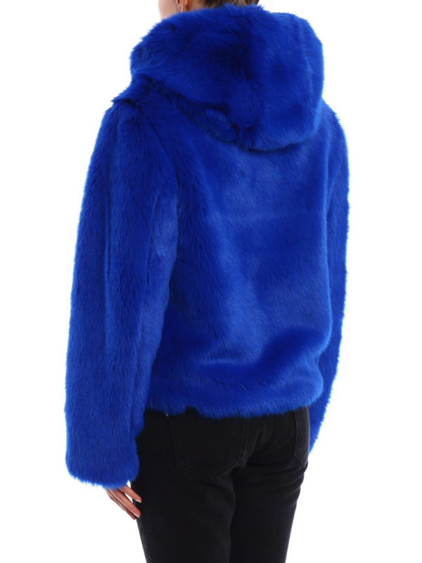 iKRIX m.s.g.m.: Abrigos de borreguito y piel  - Abrigo De Piel - Azul
