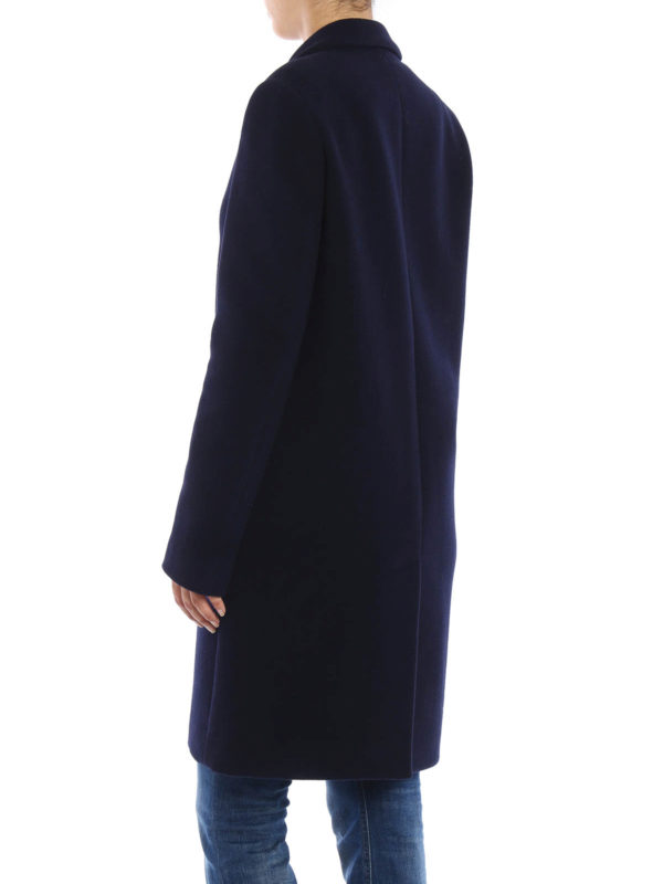 iKRIX m.s.g.m.: ニーレングスコート - 膝丈コート レディース - ブルー