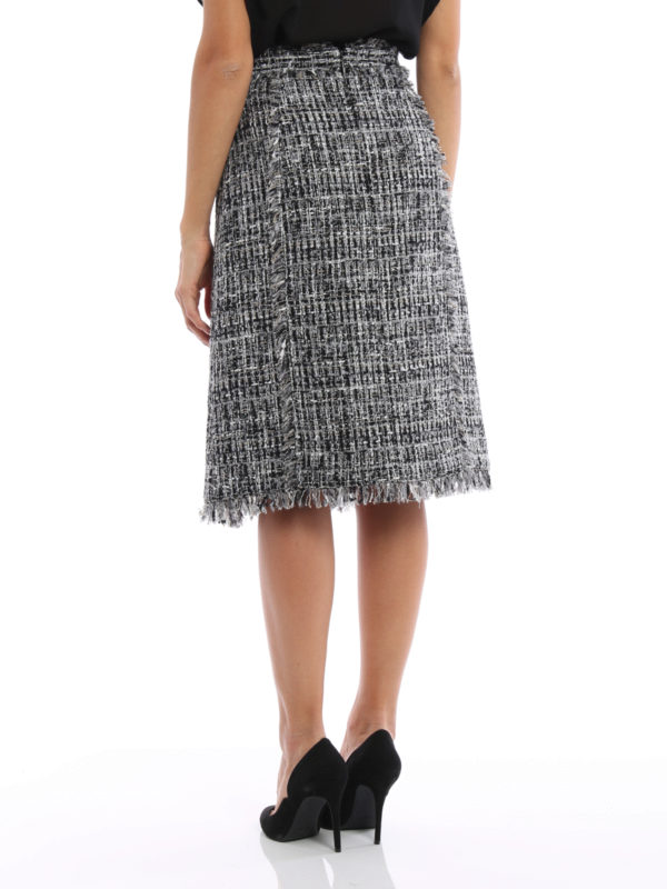 iKRIX m.s.g.m.: gonne al ginocchio  e longuette - Gonna svasata in tweed bouclé