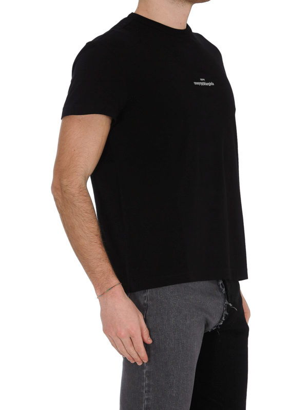 iKRIX Maison Margiela: t-shirts - Distorted logo T-shirt