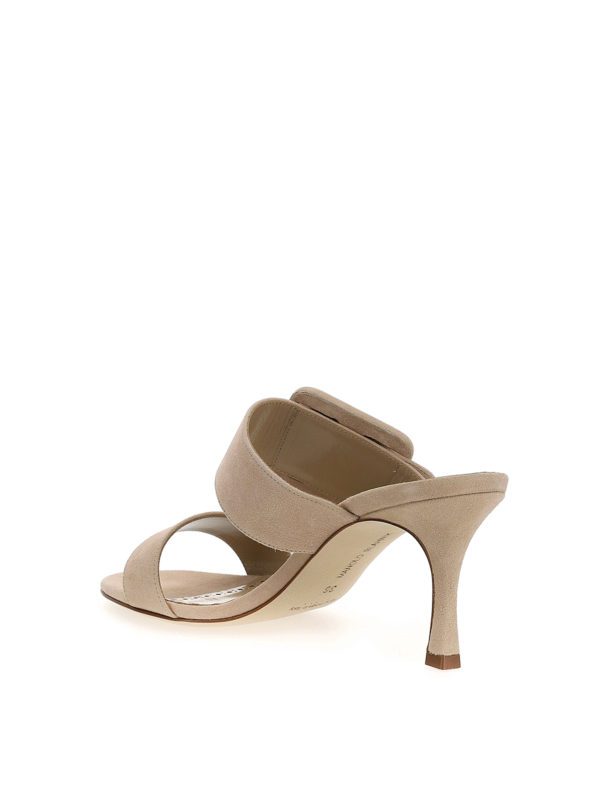 iKRIX MANOLO BLAHNIK: Sandalen - Sandalen - Hellbeige