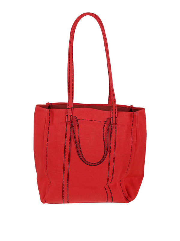 バッグ THE MARC JACOBS The Trompe L'Oeil Tag Marc Jacobs トートバッグ - The Trompe L'Oeil Tag | M0015787601