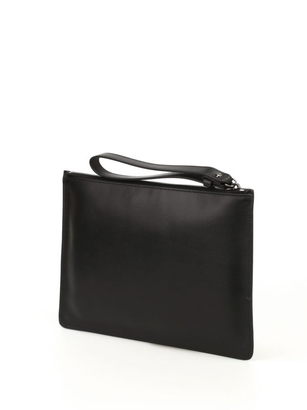 iKRIX Marcelo Burlon: pochette - Pochette con zip stampa Wings