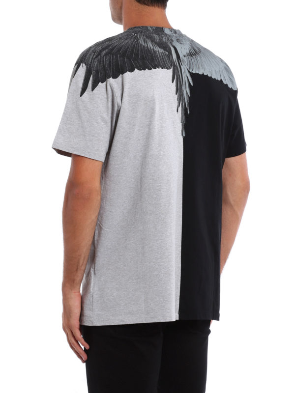 iKRIX Marcelo Burlon: t-shirts - Asher colour block T-shirt