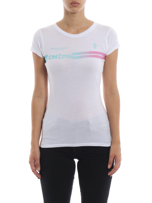 iKRIX Marcelo Burlon: T-shirts - T-Shirt - Weiß