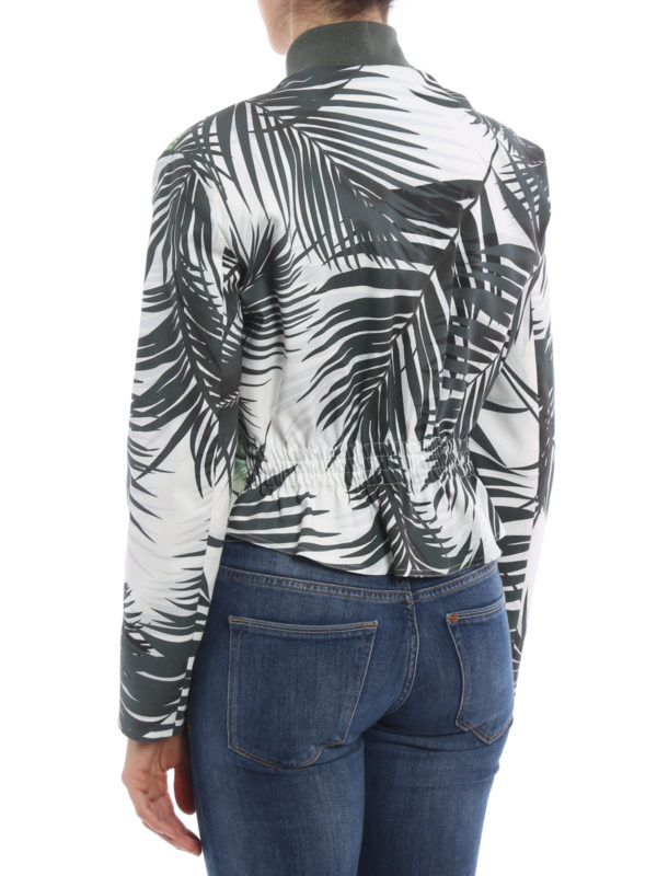 iKRIX Max Mara: casual jackets - Tema leaf print jacket