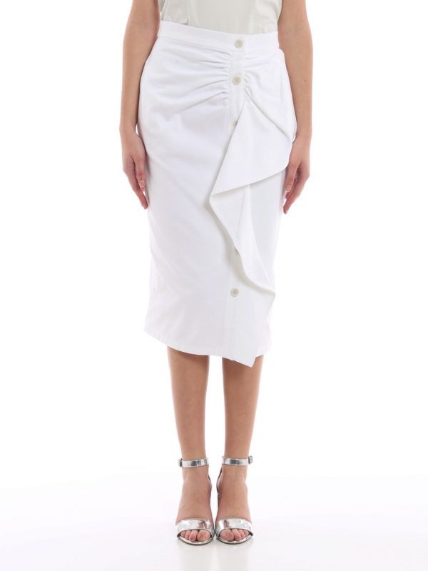 iKRIX Max Mara: ニーレングススカート＆ミディ丈 - 膝丈/ミディスカート - Edmond