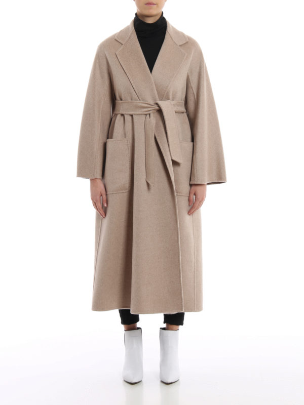 iKRIX Max Mara: long coats - Labbro double cashmere wrap coat