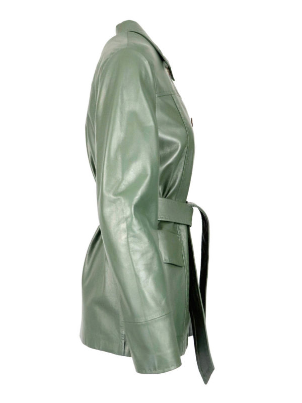 iKRIX MAX MARA STUDIO: leather jacket - Oste jacket