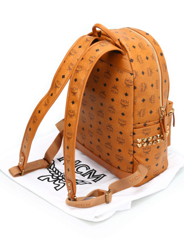iKRIX MCM: backpacks - Medium Stark studded backpack