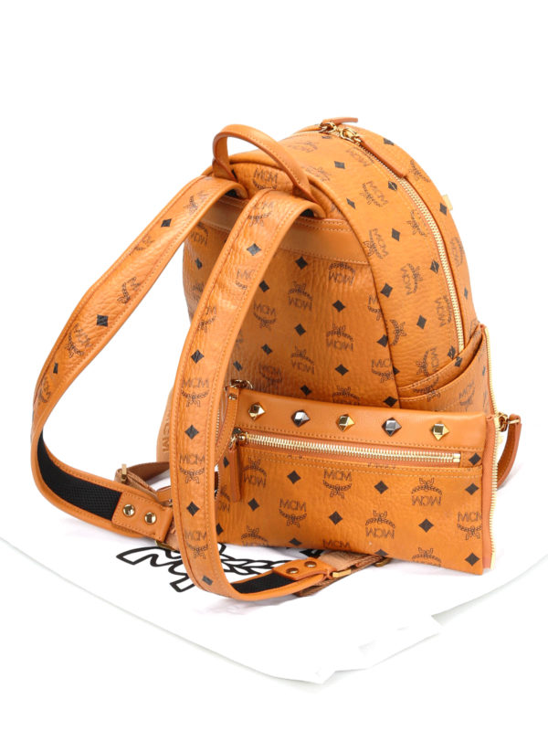 iKRIX MCM: backpacks - Small Dual Stark studded backpack