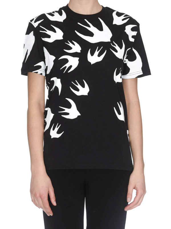 iKRIX MCQ: t-shirt - T-shirt Swallow nera