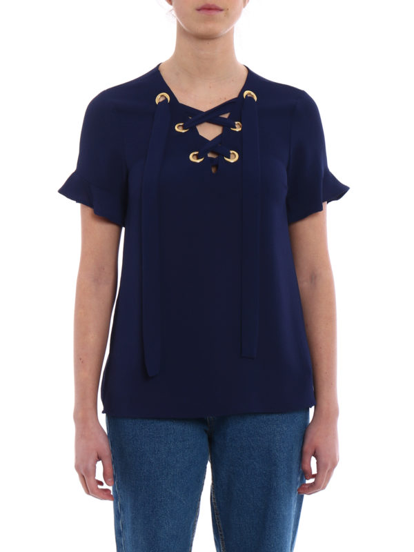 iKRIX MICHAEL KORS: Blusas - Blusa - Azul