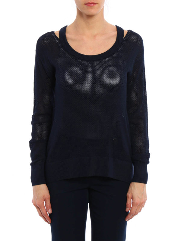 iKRIX MICHAEL KORS: maglia collo rotondo - Pull con dettagli cut out