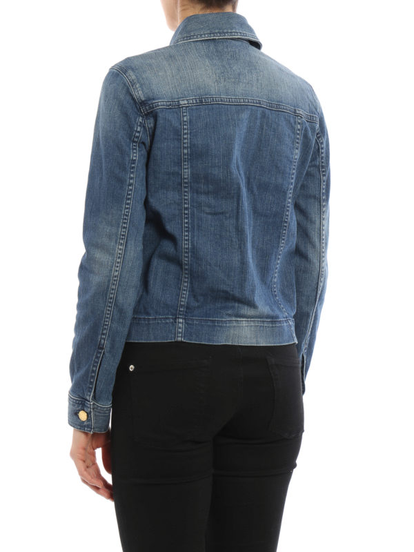 iKRIX MICHAEL KORS: denim jacket - Multi pockets denim jacket