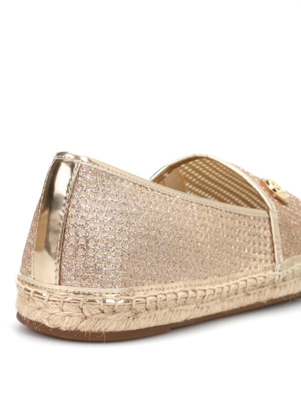 iKRIX MICHAEL KORS: espadrilles - Kendrick metallic mesh espadrilles