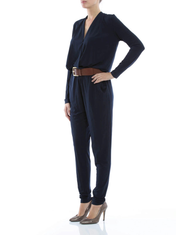 iKRIX MICHAEL KORS: jumpsuits - Belted jersey jumpsuit