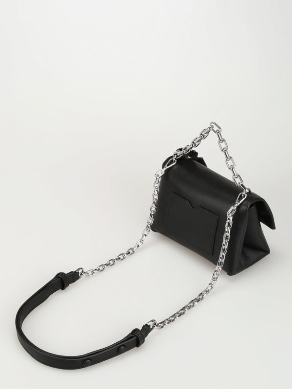 Michael Kors Cece XS black smooth leather bag|32S9S0EC0L001