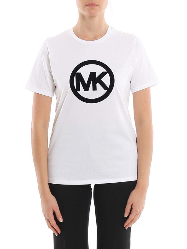 iKRIX MICHAEL KORS: t-shirts - Flock logo white Tee