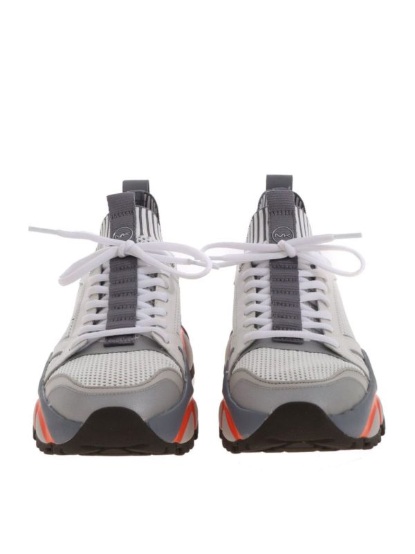 iKRIX MICHAEL KORS: trainers - Lucas sneakers in gray and white