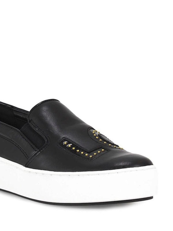 iKRIX MICHAEL KORS: sneakers - Slip-on Trent con love e borchie