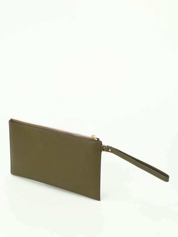 Michael kors discount wallet olive green