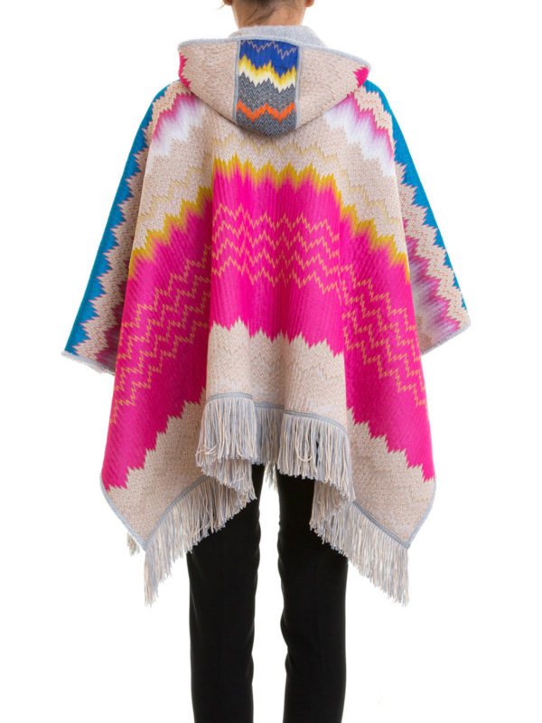 iKRIX MISSONI: Capes & Ponchos - Cape & Poncho Fur Damen - Bunt