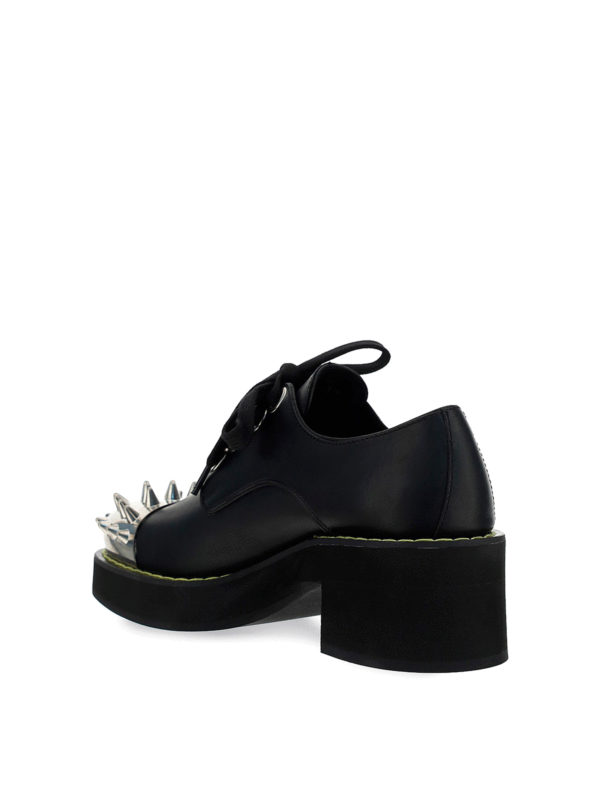 iKRIX MIU MIU: lace-ups shoes - Stud toe derby shoes
