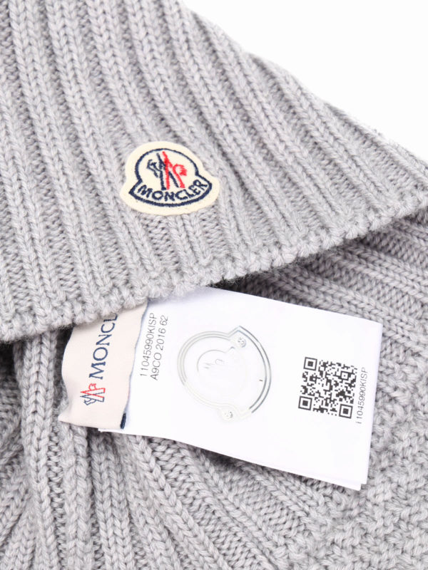 iKRIX MONCLER: Gorros - Gorro Gris Para Mujer