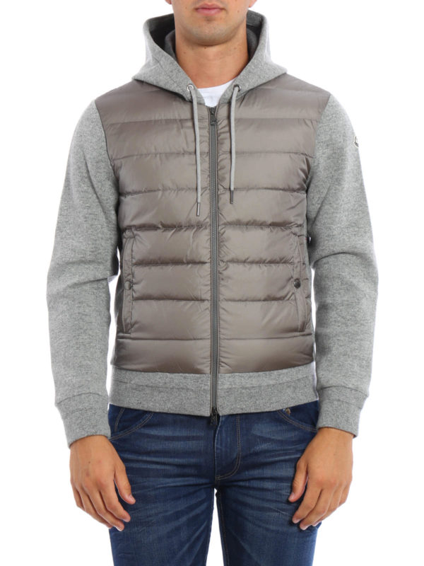 iKRIX MONCLER: Cardigans - Cardigan Gris  Pour Homme