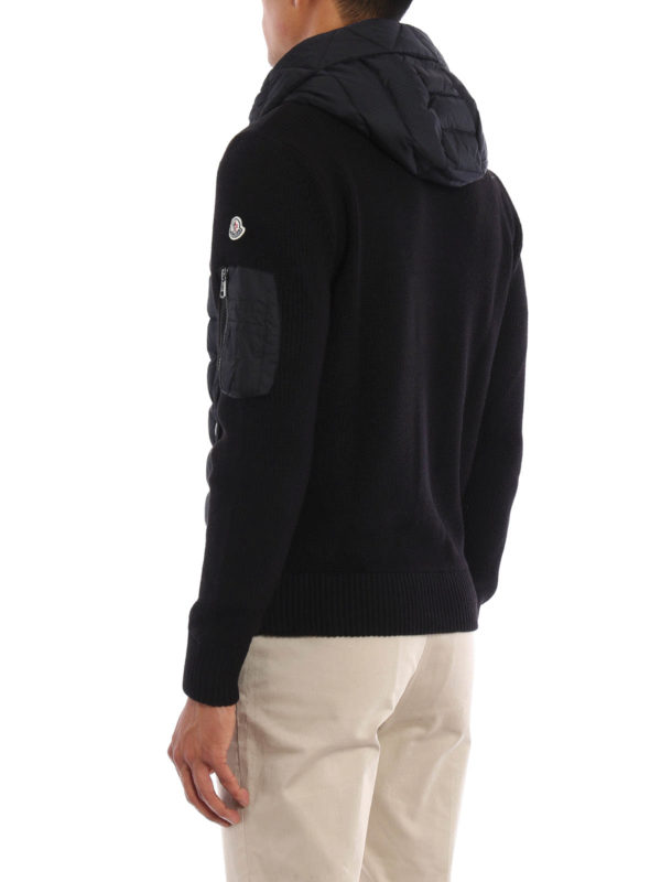 iKRIX MONCLER: Cardigans - Cardigan Noir Pour Homme