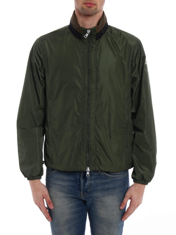 iKRIX MONCLER: casual jackets - Goulier dark green jacket