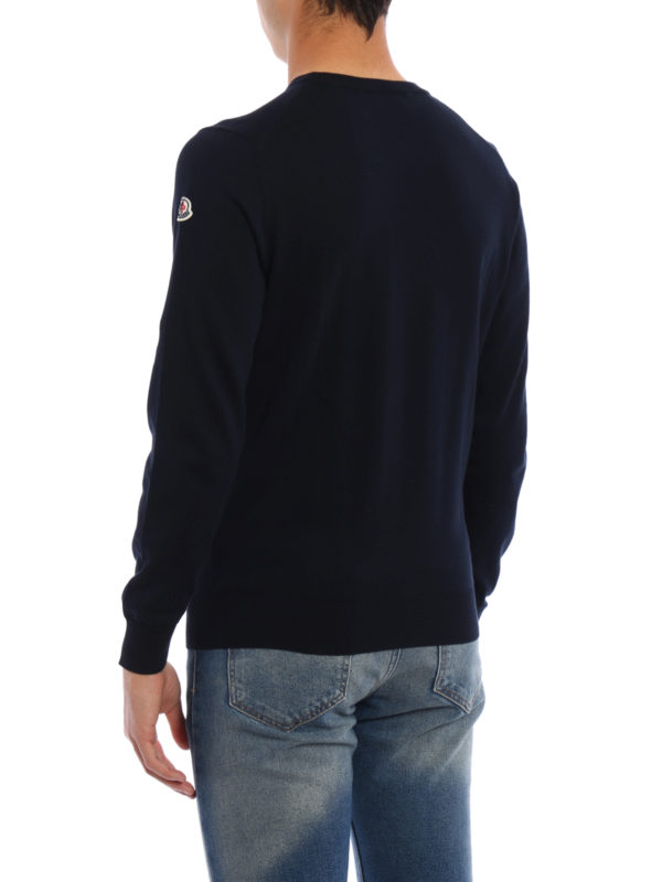 iKRIX MONCLER: Strickpullover mit Rundhalsausschnitt - Pullover Mit Rundhalsausschnitt