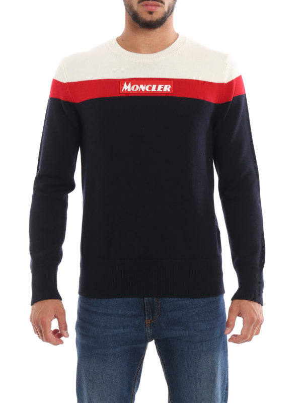 iKRIX MONCLER: Pull col rond - Pull Col Rond - Bleu