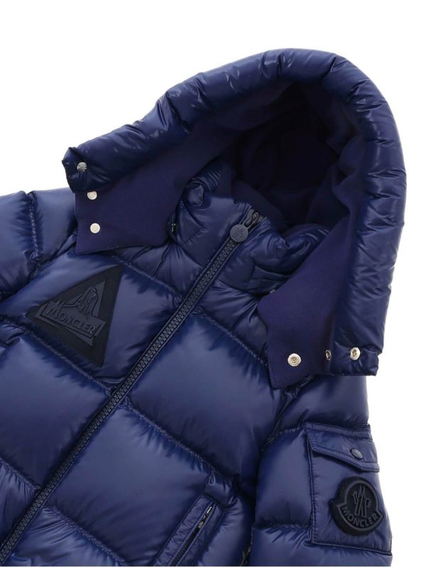 iKRIX MONCLER JR: padded coats - Ecrins down jacket in blue