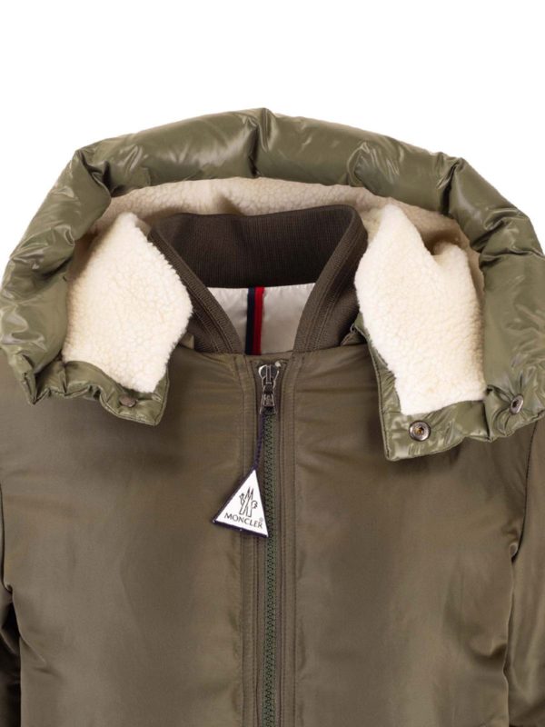 iKRIX MONCLER JR: padded coats - Padded hooded coat