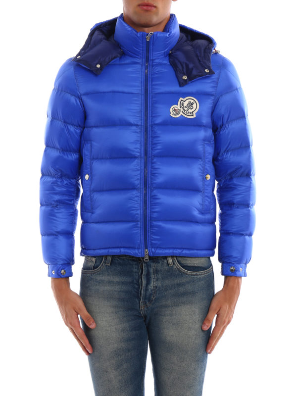 iKRIX MONCLER: padded jackets - Bramant royal blue padded jacket