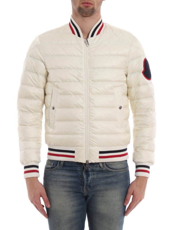 iKRIX MONCLER: padded jackets - Deltour white puffer jacket