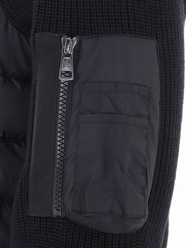 iKRIX MONCLER: padded jackets - Nylon and ribbed jacket