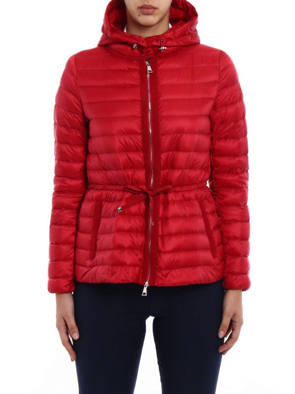 iKRIX MONCLER: padded jackets - Raie ultralight padded red jacket