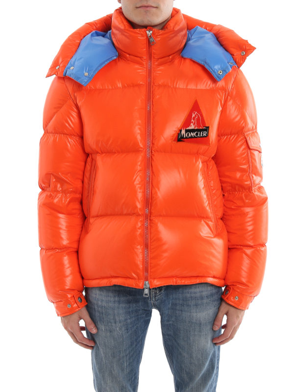 iKRIX MONCLER: padded jackets - Wilson orange puffer jacket
