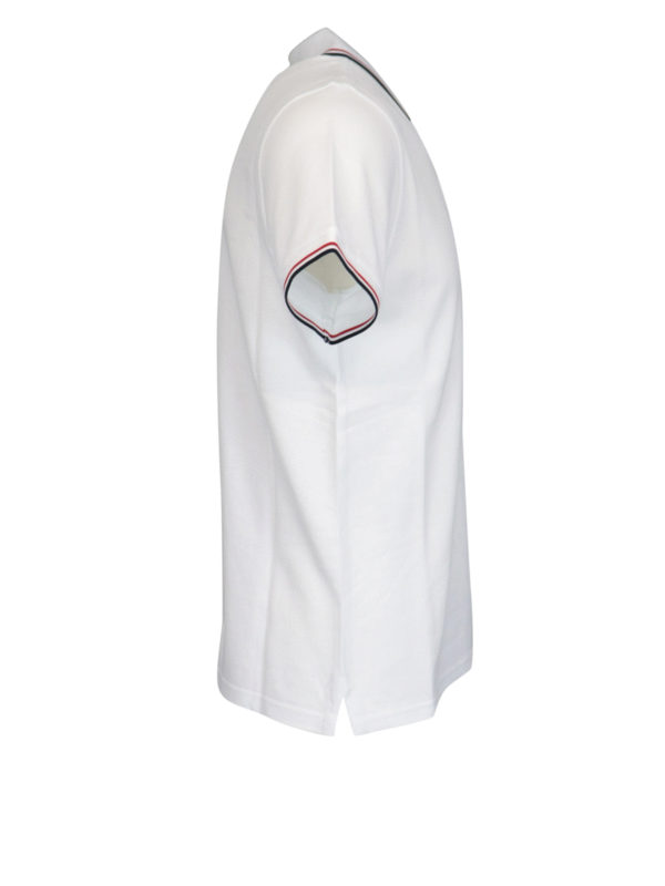 iKRIX MONCLER: polo shirts - Logo patch piqué polo shirt