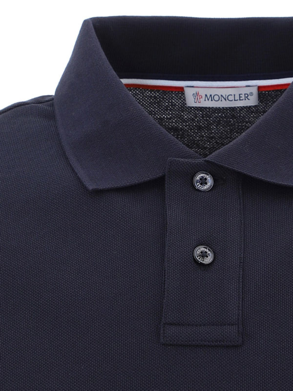 iKRIX MONCLER: polo shirts - Patch logo piqué polo