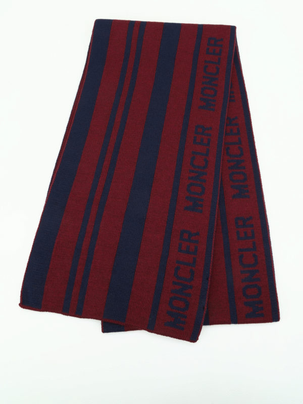 iKRIX MONCLER: sciarpe e foulard - Sciarpa lunga in lana a righe