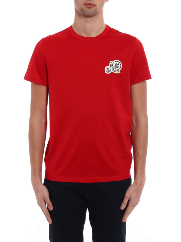 iKRIX MONCLER: T-shirts - T-Shirt - Rouge