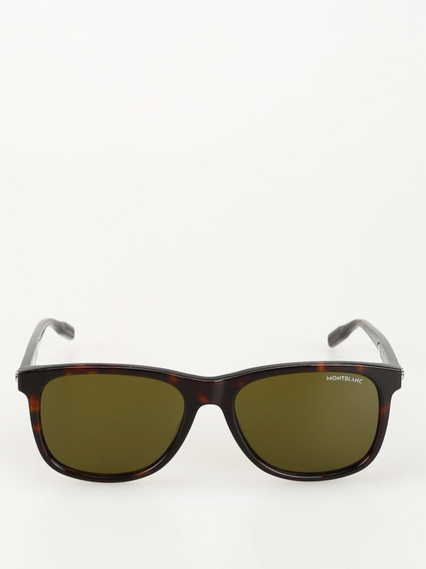 iKRIX MONTBLANC: sunglasses - Tortoise squared sunglasses