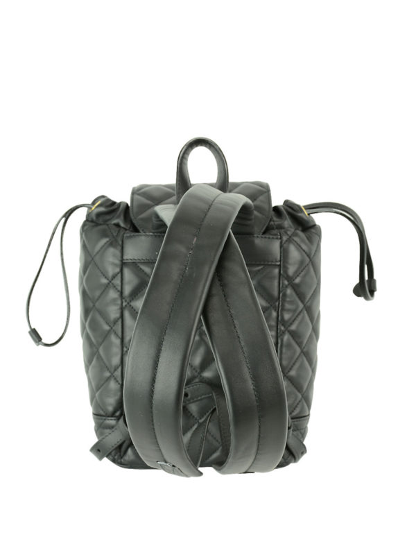iKRIX MOSCHINO: backpacks - Quilted leather backpack