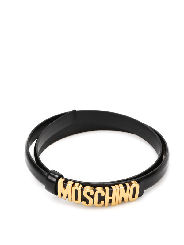 iKRIX MOSCHINO: belts - Logo belt